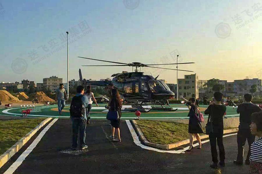 海南海口?海南省腫瘤醫(yī)院 地面停機(jī)坪的試飛驗收圖1